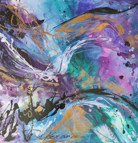 Solidarité par Johanna Sanna, Peinture en vente sur Singulart