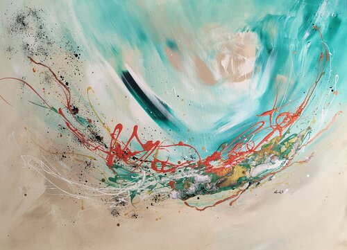Romance par Johanna Sanna, Peinture en vente sur Singulart