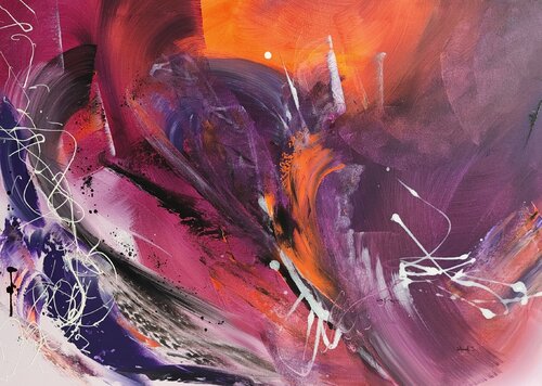 Ametrine by Johanna Sanna, Painting for Sale on Singulart