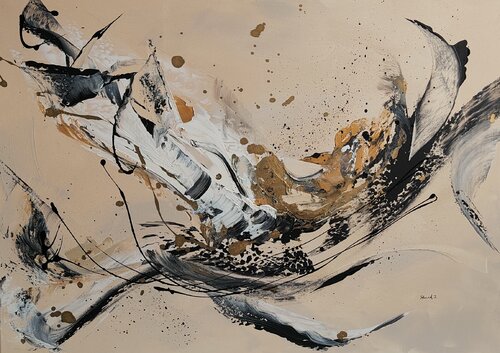 Dunes par Johanna Sanna, Peinture en vente sur Singulart