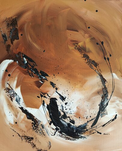 Voile de terre by Johanna Sanna, Painting for Sale on Singulart