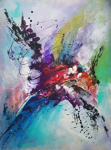 Domination par Johanna Sanna, Peinture en vente sur Singulart