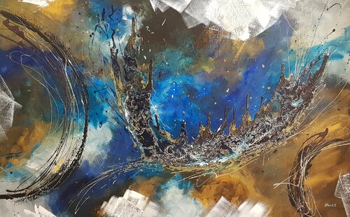 Déesse par Johanna Sanna, Peinture en vente sur Singulart