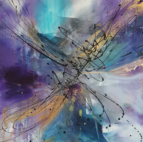 Astral par Johanna Sanna, Peinture en vente sur Singulart