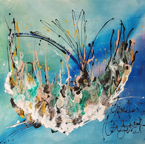 Fantasia par Johanna Sanna, Peinture en vente sur Singulart