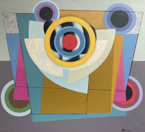 Unbewusten Schöncheit von Gefüllen de Victor Popov, Pintura a la venta en Singulart