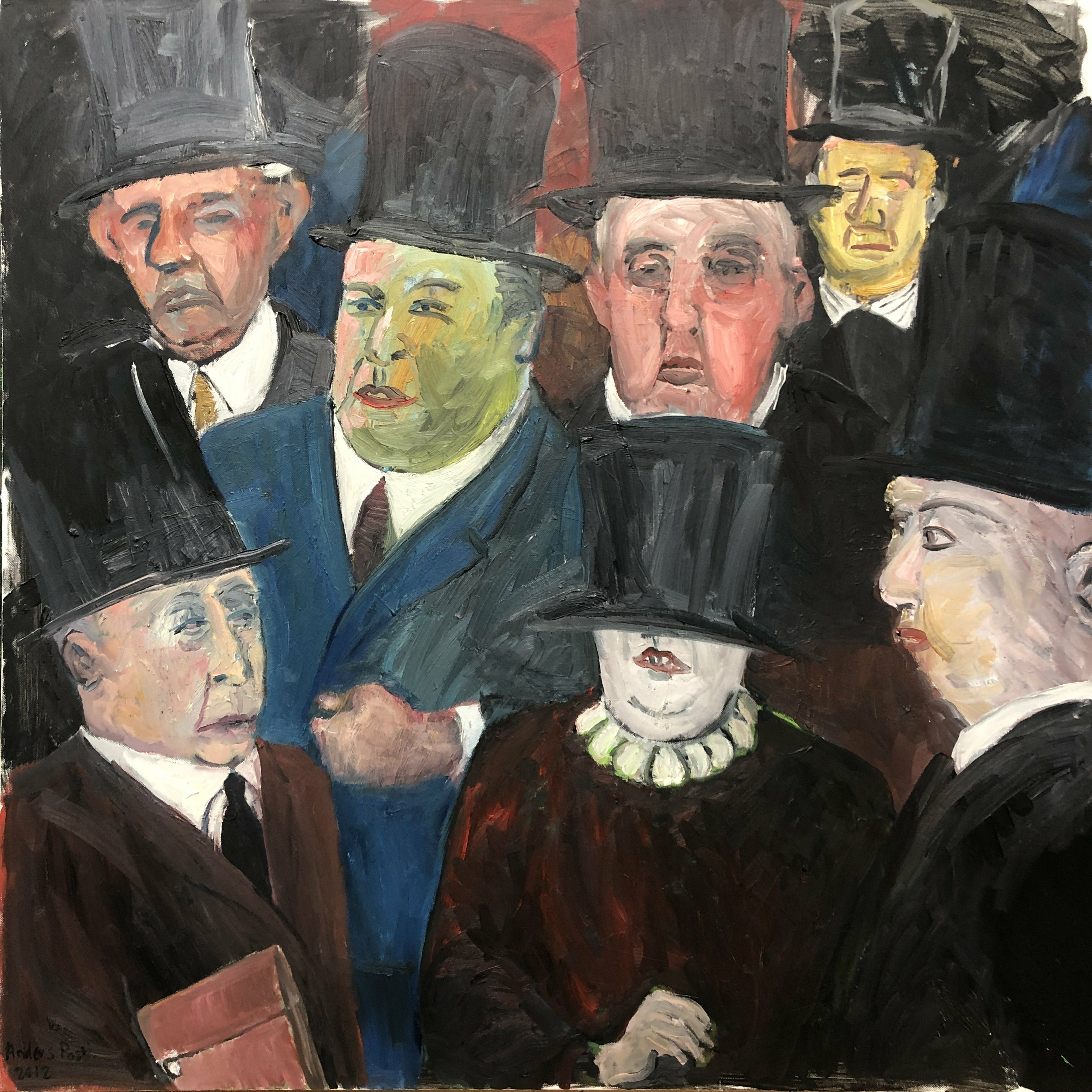 Thema akademisch Gemälde
