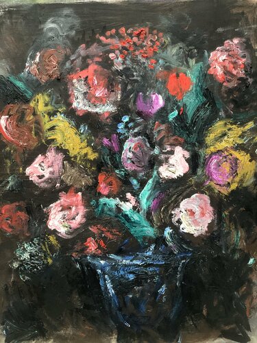 Flowers 3 de Anders Post, Pintura a la venta en Singulart