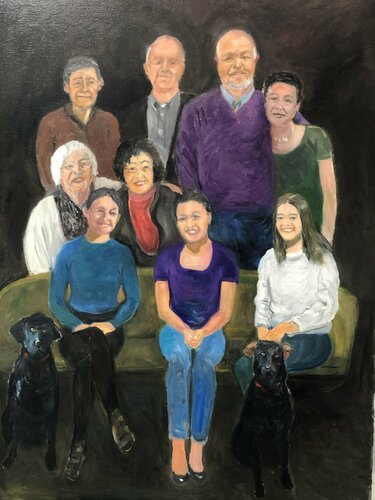 Family de Anders Post, Pintura a la venta en Singulart