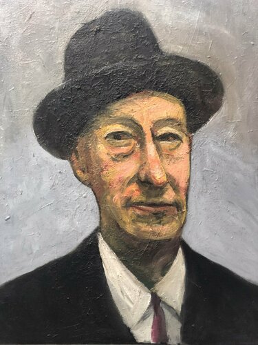 Swedish author Eyvind Johnson de Anders Post, Pintura a la venta en Singulart