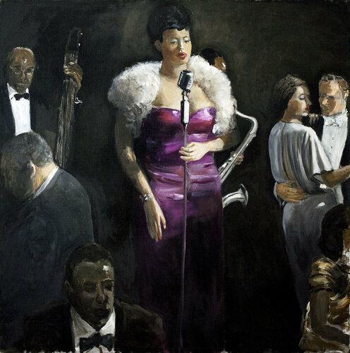 Night Club de Anders Post, Pintura a la venta en Singulart