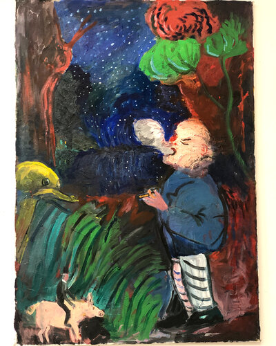It happens when you sleep par Anders Post, Peinture en vente sur Singulart