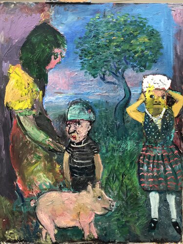 Strange things happens by Anders Post, Painting for Sale on Singulart