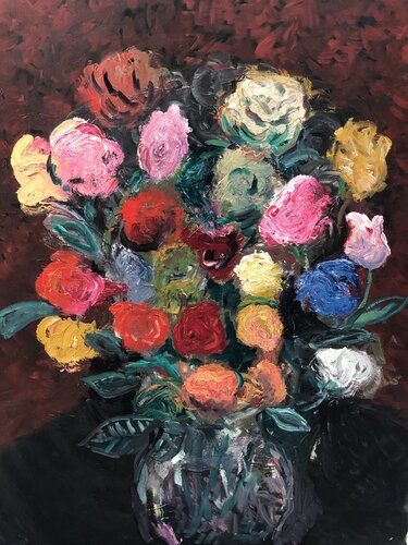 Flower Power 11 von Anders Post, Malerei kaufen auf Singulart
