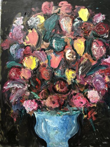Flowerpower10 di Anders Post, Pittura in vendita su Singulart