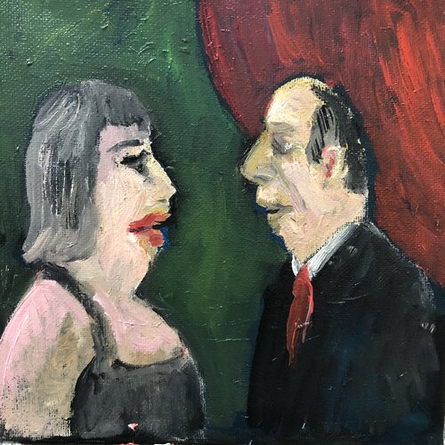 Dejting time no 2 de Anders Post, Pintura a la venta en Singulart
