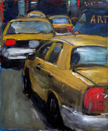 New York 3 de Anders Post, Pintura a la venta en Singulart