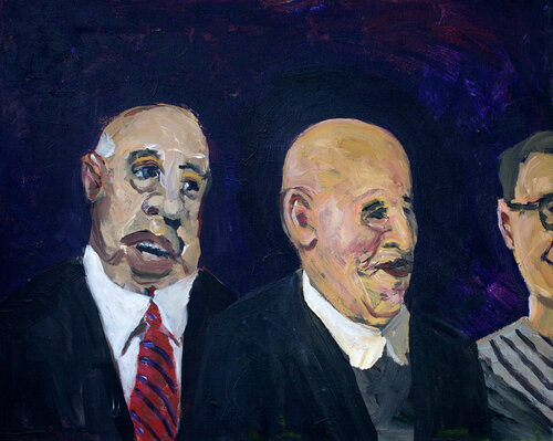 Two and a half men by Anders Post, 회화 for Sale on Singulart