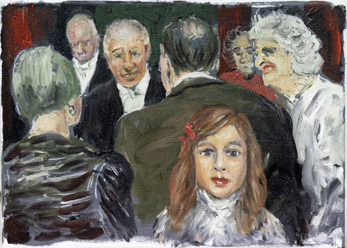 Royal visit von Anders Post, Malerei kaufen auf Singulart