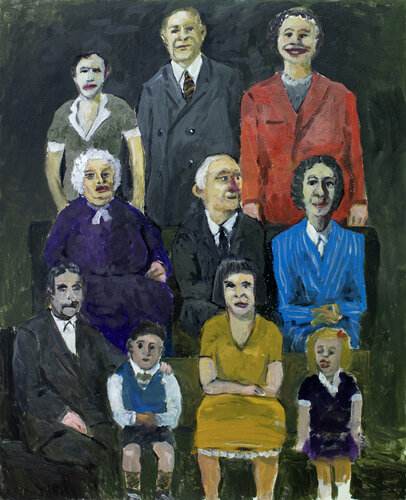 Another family by Anders Post, 회화 for Sale on Singulart