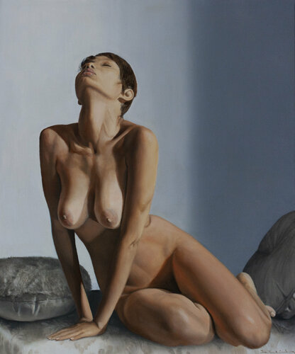 La Caresse de l'Instant di Jean-Pierre André Leclercq, Pittura in vendita su Singulart