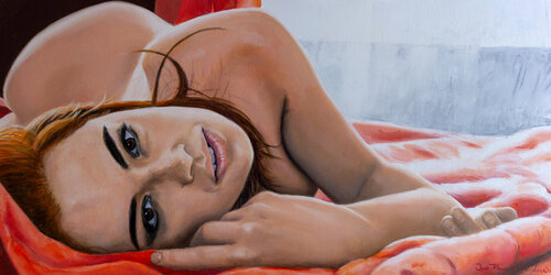 L'Invitation van Jean-Pierre André Leclercq, Schilderij te koop op Singulart