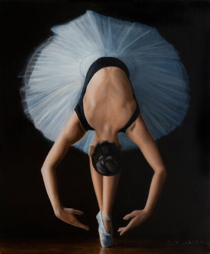 A Little Black Rain Cloud par Jean-Pierre André Leclercq, Peinture en vente sur Singulart