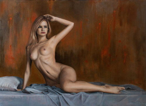 Rusty by Jean-Pierre André Leclercq, 회화 for Sale on Singulart