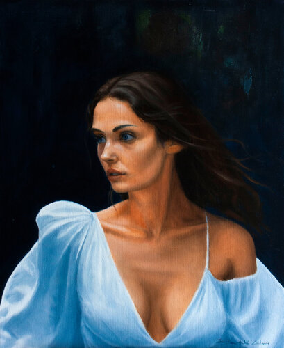 Florence by Jean-Pierre André Leclercq, 회화 for Sale on Singulart