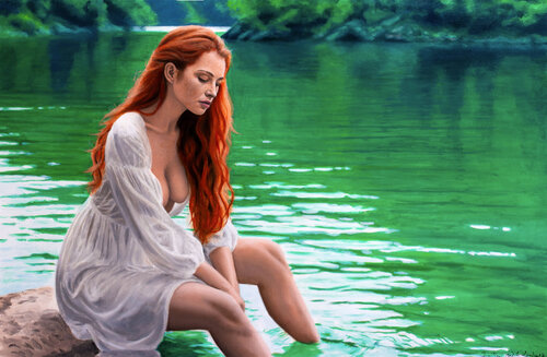 Les pieds dans l'eau Jean-Pierre André Leclercq