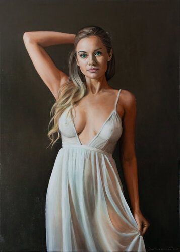 Nashira (Natalia 11) di Jean-Pierre André Leclercq, Pittura in vendita su Singulart