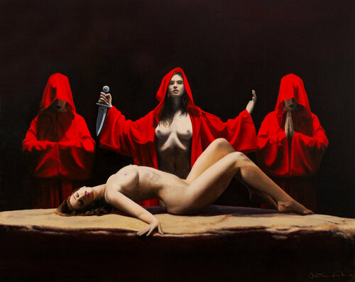 Sacrifice di Jean-Pierre André Leclercq, Pittura in vendita su Singulart