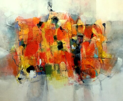 L'Alchimista van Patrizia Simonetti, Schilderij te koop op Singulart