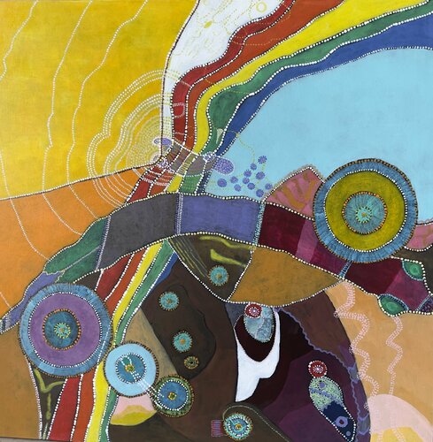 Tra cielo e terra by Patrizia Simonetti, 회화 for Sale on Singulart