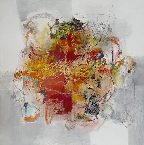Canto di primavera di Patrizia Simonetti, Pittura in vendita su Singulart