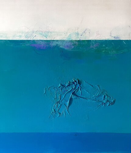 Linea di confine de Patrizia Simonetti, Pintura a la venta en Singulart