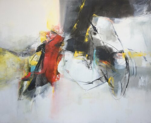 Tra le nuvole by Patrizia Simonetti, 회화 for Sale on Singulart