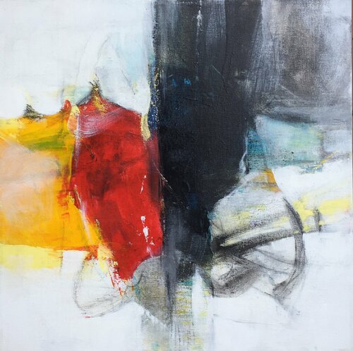 Linea di confine van Patrizia Simonetti, Schilderij te koop op Singulart
