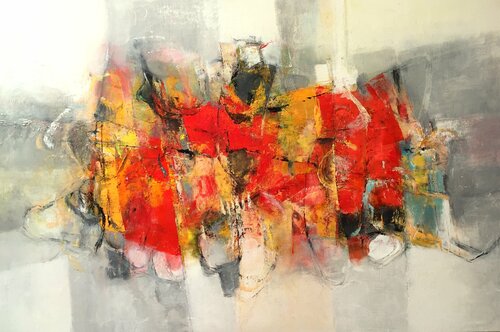 Arlecchino van Patrizia Simonetti, Schilderij te koop op Singulart