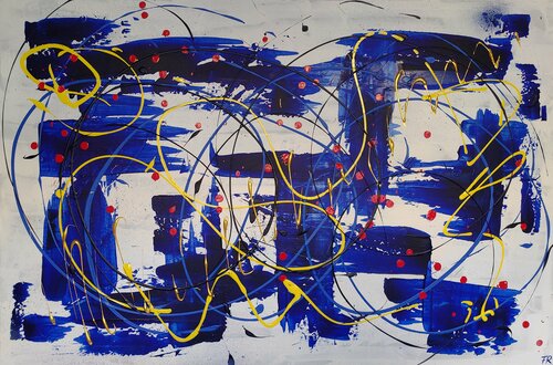 what now? van Franziska Raffaël, Schilderij te koop op Singulart