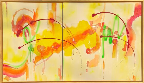 reicht dir das, my love van Franziska Raffaël, Schilderij te koop op Singulart