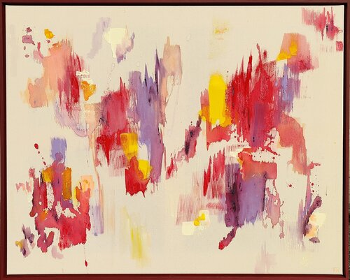 why so fast? van Franziska Raffaël, Schilderij te koop op Singulart
