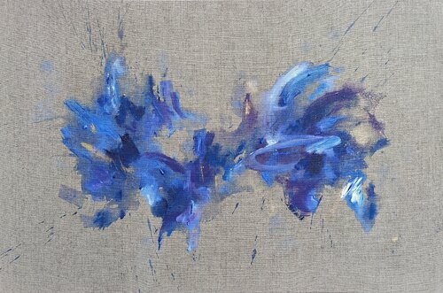 the deep hue de Franziska Raffaël, Pintura a la venta en Singulart