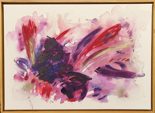 berry bouquet (messy) van Franziska Raffaël, Schilderij te koop op Singulart