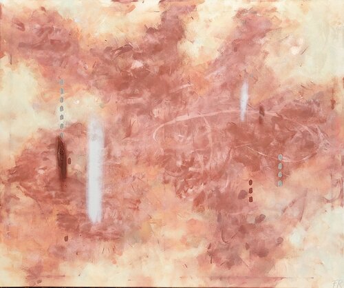 close your eyes and feel it still van Franziska Raffaël, Schilderij te koop op Singulart