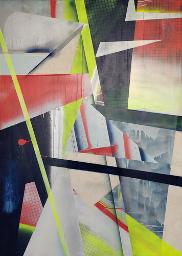 city lights von Franziska Raffaël, Malerei kaufen auf Singulart
