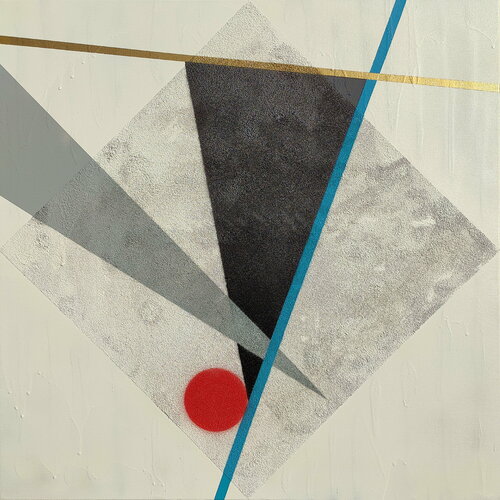 no 2 or balance, imbalance, nonchalance di Franziska Raffaël, Pittura in vendita su Singulart