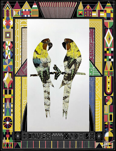 "L'effet papillon/2". van Jean Jacques Venturini, Andere media te koop op Singulart