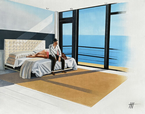 Hangover von Jean Jacques Venturini, Malerei kaufen auf Singulart