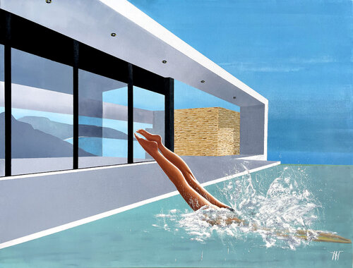 Le plongeon / 2 Jean Jacques Venturini